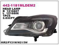 ON FAR SAG LEDLI TIP OPEL INSIGNIA 13- MAKYAJLI KASA