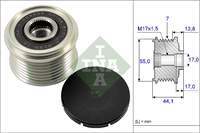 ALTERNATOR RULMANI FORESTER 2008-2013 OUTBACK 2013 ->