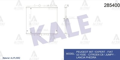 RADYATÖR KLİMA DUSTER 09-12 1.5DCI-1.6 / LOGAN 10=> 1.2 16V-1.4-1.5DCI-1.6 / SANDERO 08=> 1.5DCI-1.6 M-T 4X4
