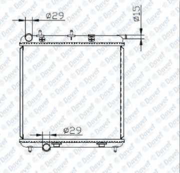 Motor Su Radyatoru P1007-C2-C3-C3 Iı Dv4Td1,4 Hdı 8V C3 Iı 1,6Hdı C3 1,4Hdı 16V 06>10 380X396X23 Manuel Sanzuman
