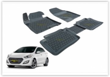 PASPAS 3D X-MAT HAVUZLU HYUNDAI İ30 12=> (SİYAH)