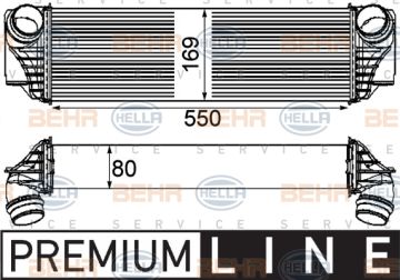 INTERCOOLER RADYATORU BMW B47 N47 N57 F10 F11 F12 F01 F02 F03 F04 PREMIUM LINE