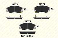 ON FREN BALATASI L300 1990 2008 L200 1986 1997