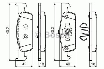 ÖN BALATA CLIO IV 0.9 TCE-1.2-1.5DCI 12=> DACIA DUSTER-LOGAN II- SANDERO II 1.2-1.5DCI 12=>
