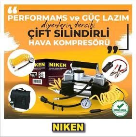 HAVA KOMPRESORU METAL CIFT SILINDIR 12V