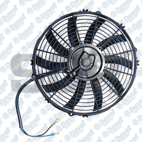 UNIVERSAL RADYATOR KLIMA FAN MOTORU 12INC 305MM EMICI S KANAT   ####