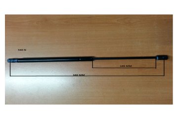 BAGAJ AMORTİSÖRÜ OPEL MERIVA 520N 93=> 540mm