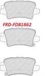 Balata Fren Arka-(Honda: Cıvıc 07>11 ''Hb''/Cıvıc 2012>> ''Hb'' )