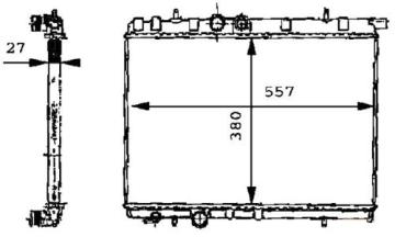 MOTOR SU RADYATORU P206 P206+ (T3E) 1,4 / 1,6 16V / 2,0 16V / 1,4HDI KLIMALI P206 TU5JP4 (1,6 16V) OTOMATIK