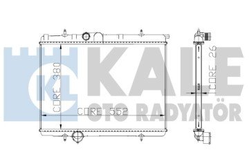 MOTOR SU RADYATOR P206 GTI EW10J4 (2,0 16V) 10 / 00>