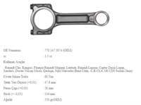 PISTON KOLU (RENAULT: K9K CLIO MEGANE KANGOO FLUENCE LAGUNA DACIA: LOGAN SANDERO DUSTER)