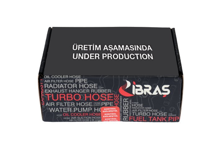 TURBO HORTUMU 3 KAT POLYESTER KULLANILMIŞTIR V.W. POLO V 1.9 TDI