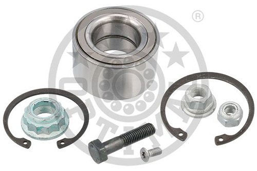 Ön Teker Rulmanı Kit Polo (94-01)-Lupo (98-05)-(35X66X37) (1 Rulam+2 Segm+3 Somun+2 Civata