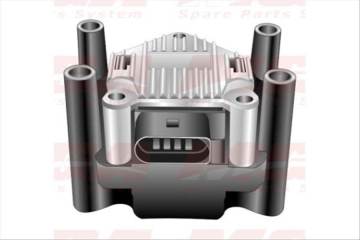 ATESLEME BOBINI (VW CADDY 04-15  GOLF 98-14  PASSAT 97-11  POLO 95-  POLO CLS 00-02  AUDI A3 97-13  A4 95-08) AKL-BSE-ALZ-CBZB-CYVD-AVU-BFQ-AGN-AHW