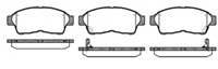Balata Fren On-(Toyota: Corolla 95>02 ''Inj. Ae101-Ae111''/Corona 92>97 ''At191''/Rav4 96>00 )