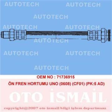 ÖN FREN HORTUMU UNO (0608) (CF01) (PK:5 AD)