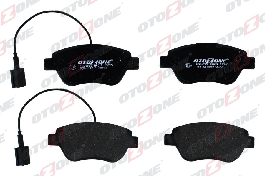 ÖN BALATA NEMO 1.3 HDİ 75 09=>BIPPER 1.3 HDİ 75 10=>BIPPER TEPEE 1.3 HDİ 10=> FIORINO 1.4 1.3D 09=> (ÇİFT FİŞLİ)