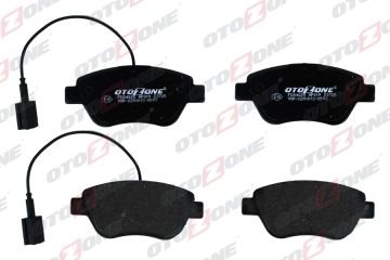 ÖN BALATA NEMO 1.3 HDİ 75 09=>BIPPER 1.3 HDİ 75 10=>BIPPER TEPEE 1.3 HDİ 10=> FIORINO 1.4 1.3D 09=> (ÇİFT FİŞLİ)