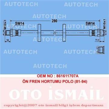 ÖN FREN HORTUMU POLO (81-94)