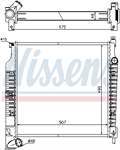 Motor Radyatoru Jeep Cherokee 01>08