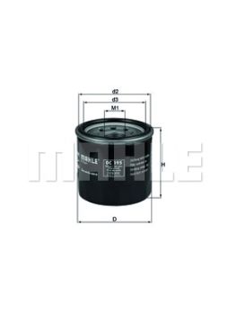 YAĞ FİLTRESİ HYUNDAI ATOS 1.0İ (98-02) NISSAN ALMERA II 1.8-2.0 02=>