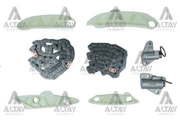 EKSANTRİK ZİNCİR SETİ IX-35 10-15 / SPORTAGE 11-16  / TUCSON 15-18 2.0 CRDI / D4HA / SANTAFE 11=> 2.2 D4HB (8 PARÇA)