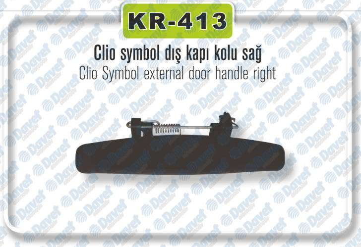 ON ARKA SAG DIS KAPI KOLU CLIO SYMBOL DUSTER SANDERO LODGY