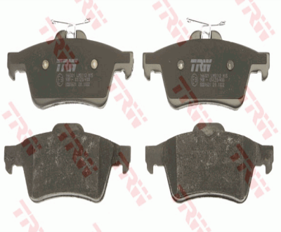 ARKA FREN BALATASI LAGUNA II III VECTRA C C MAX FOCUS II 04 /> FOCUS II C MAX (03 07) CONNECT 1,8TDCI 02 /> VOLVO S40 JAGUAR XF / XJ / XK MAZDA 3 MAZDA 5 P508 C5 III (ELEKTRIKLI IKINCIL FREN SISTEMLI) / (USTU SEGMANLI)