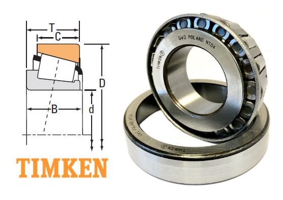 Konik Makaralı Rulman 20X47X15.25
