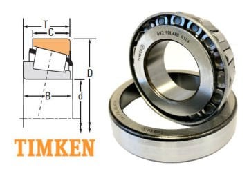 Konik Makaralı Rulman 20X47X15.25