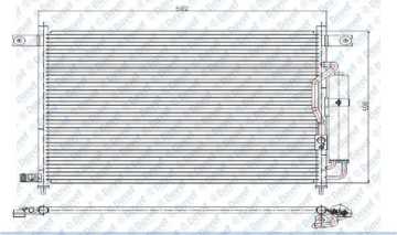 Klıma Radyatoru Aveo Kalos T200 T250 (560×457.5×18)