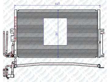 Klıma Radyatoru Vectra B (625×370×20)