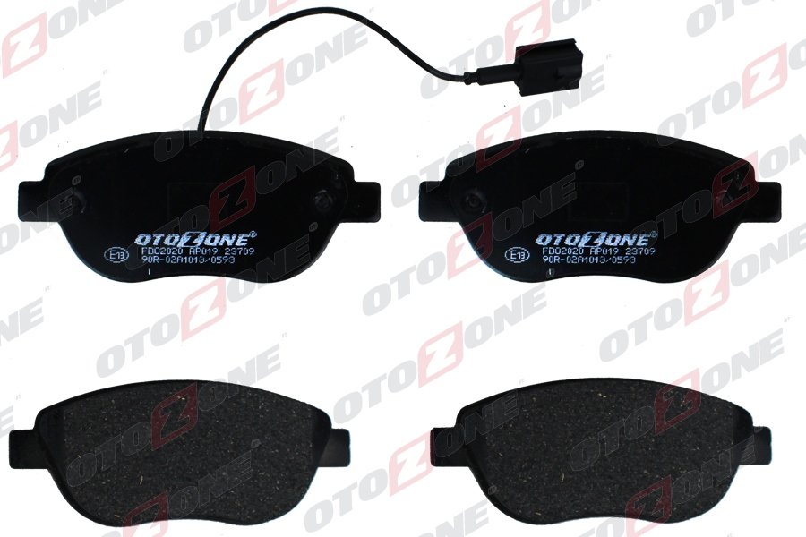ÖN BALATA DOBLO 1.3-1.9 JTD 07>G.PUNTO 1.3 MJT 05>STILO 05>LINEA 07>BRAVO 07>(215mm)(1 FİŞLİ)GDB1655