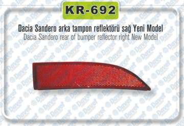 ARKA TAMPON REFLEKTORU SAG CLIO SYMBOL 13->