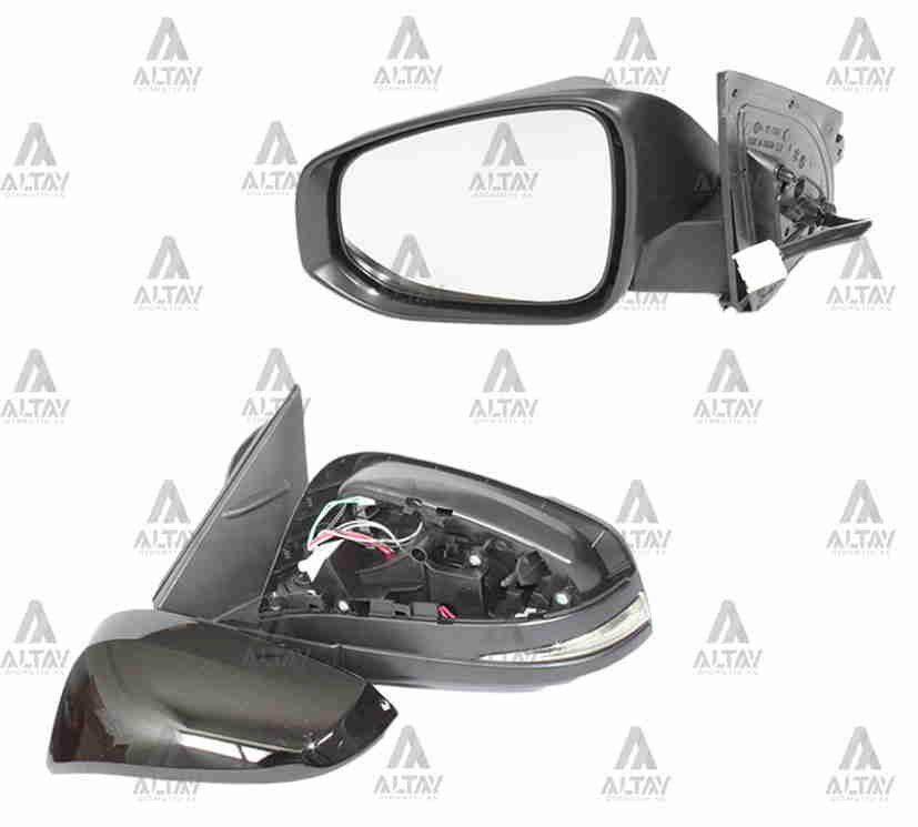AYNA DIŞ DİKİZ RAV-4 13-18 ELEKTRİKLİ ISITMALI SİNYALLİ OTOMATİK KATLANIR SOL