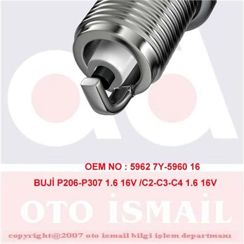 ATESLEME BUJISI P207 P307 P206 P405 YM PARTNER II PARTNER TEPE P1007 P308 C2 C3 C3 II C3 PLURIEL XSARA II XSARA PICASSO BERLINGO II BERLINGO III C4 C4 II DS4 TU5JP4 / P206 GTI P307 P406 YM P607 P807 C8 C5 EW10J4 / P407 C5 II EXPERT III JUMPY III EW10A