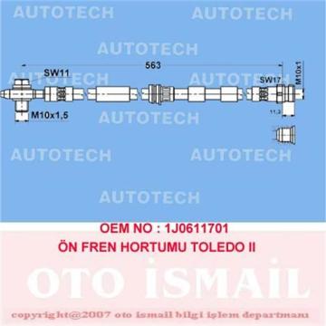 ÖN FREN HORTUMU TOLEDO II