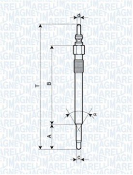 (x) (UC42A) KIZDIRMA BUJİSİ VW LT II 2.8TDI