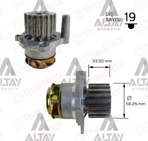 DEVİRDAİM CADDY III 04-15 / TRANSPORTER T5 03-11 / LEON 05-12 / GOLF5 03-09 / 1.4 TDİ-1.9 TDI ( AMF - BJB - BLS )