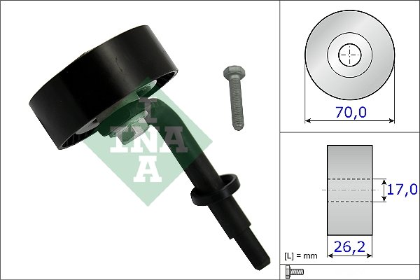 ALTERNATÖR GERGİ RULMANI BMW 3 (E46)-3 (E91-92)-5 (E60-61)-6 (E63-64)-7 (E65-66)-X3 (E83)