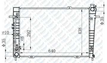Motor Su Radyatoru Tucson Sportage 2,0 Crdı 2004 2010 Otomatık (640×438×22)