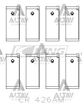YATAK KOL PRIMERA / SUNNY 1.6L GA16 QG16