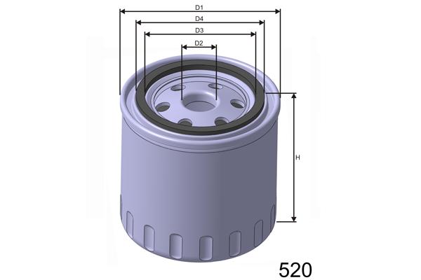 Yağ Filtresi Boxer-Jumper 2.2Hdı 11=> Ford Transıt 2.2Tdcı (06-14)