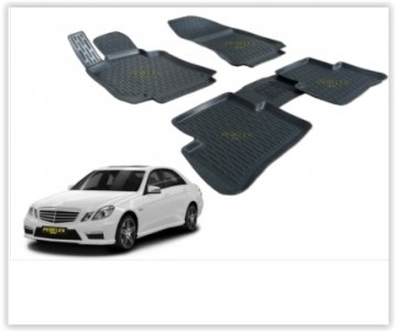 PASPAS 3D X-MAT HAVUZLU MERCEDES W212 E SERİSİ 11=> (SİYAH)