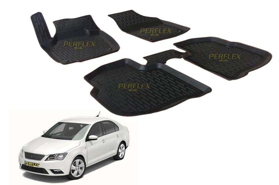 PASPAS 3D X-MAT HAVUZLU SEAT TOLEDO 13=> (BEJ)