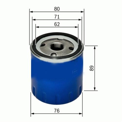 Yag Fıltresı Fıat Scudo 1.9 P206 1.6 8V Tu5Jp P206 2.0 S16 P306 2.0 16V P307 2.0Hdı P406 2.0 16V 2.0S16 2.0Hdı Partner 1.4 1.9 99-- 2.0 Hdı