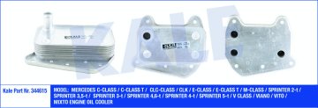 YAG SOGUTUCUSU (OM646) W203 00>07 CL203 08>11 W204 07>09 W211 02>08 VIANO W639 03> VITO W639 03> SPRINTER 00>06