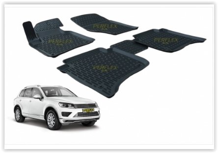 PASPAS 3D X-MAT HAVUZLU VOLKSWAGEN TOUAREG (10-18) (SİYAH)