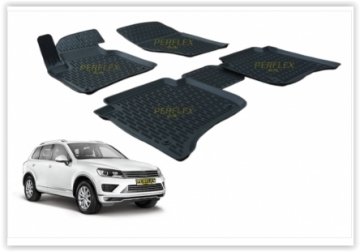 PASPAS 3D X-MAT HAVUZLU VOLKSWAGEN TOUAREG (10-18) (SİYAH)