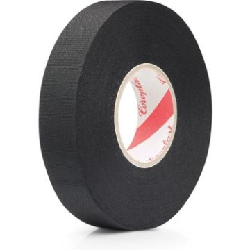 COROPLAST 8551 TÜYLÜ BEZ BANT SİYAH (ALEV GECİKTİRİCİ ÖZELLİĞİNDE) 19MMx15M (10'luk)